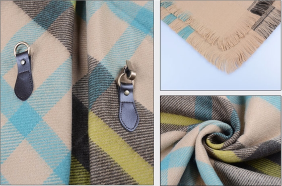 拉絨披肩 女士方巾 