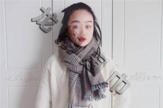 圍巾上身圖 圍巾圍法圖解