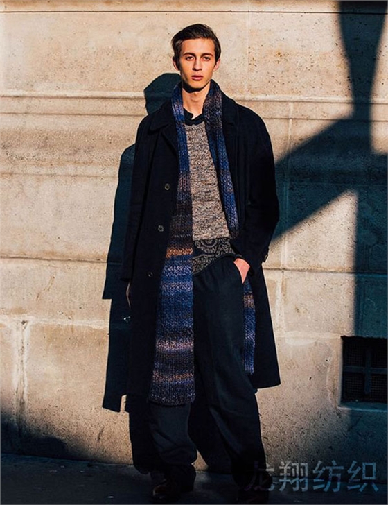 流行男士圍巾