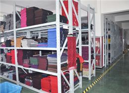 真絲拉毛圍巾成品倉庫