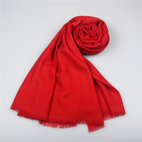 紅色禮品羊毛披肩