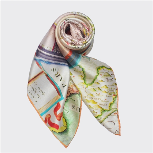 女士素縐緞圍巾