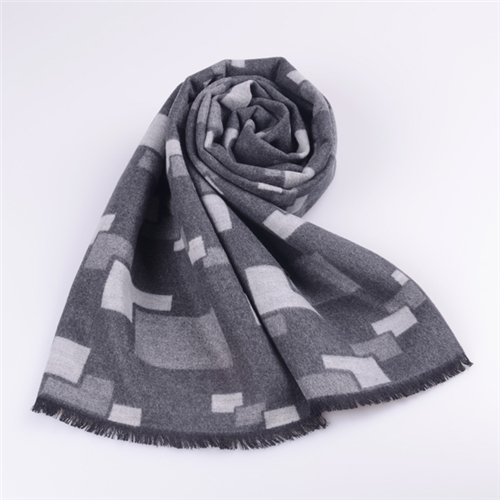 新款真絲男士圍巾