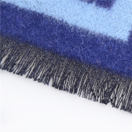 新款真絲拉絨圍巾