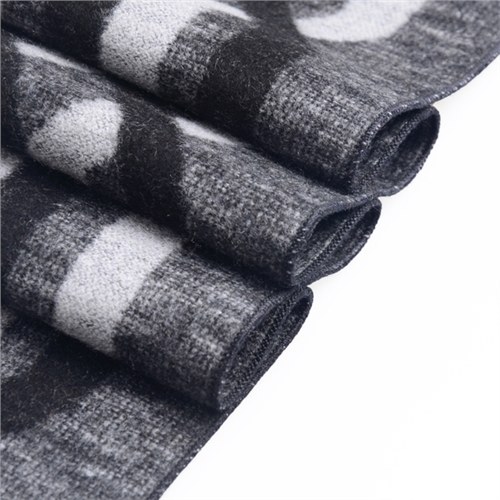 男士真絲條紋圍巾