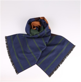 男士條紋圍巾