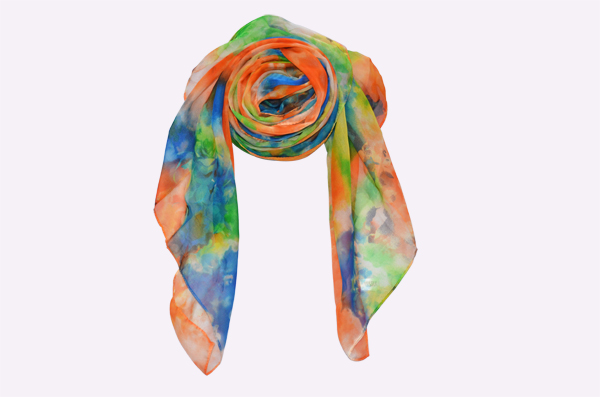 真絲圍巾 印花圍巾 女士圍巾 圍巾批發(fā)