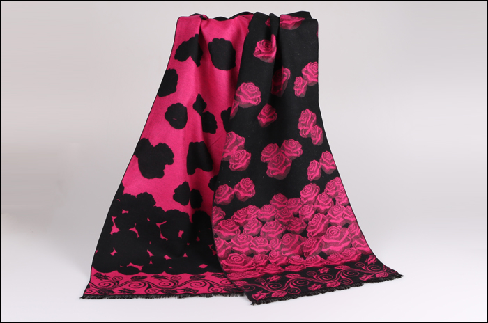 女士圍巾 提花圍巾 圍巾定制