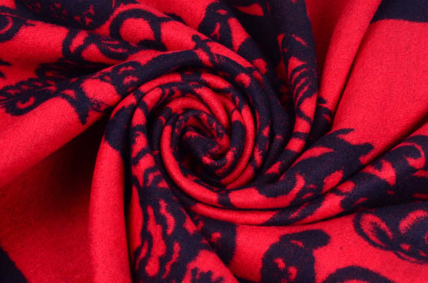 梅山剪紙圍巾定制