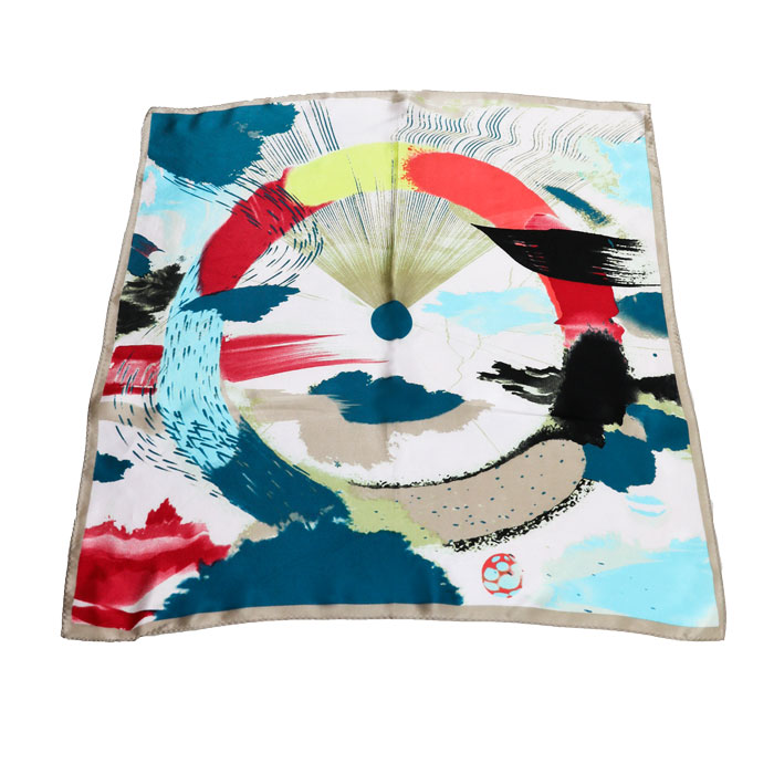 萬丈光芒小絲巾細(xì)節(jié)圖