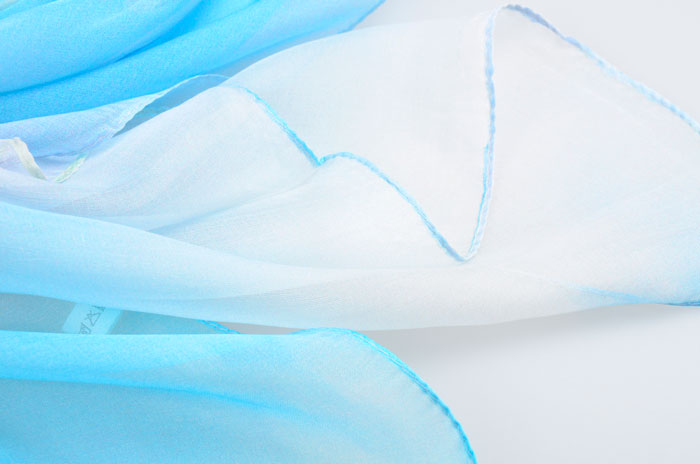 出水芙蓉絲巾細(xì)節(jié)圖