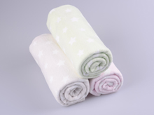 龍翔為寶寶藍(lán)定制五星印花兒童毯