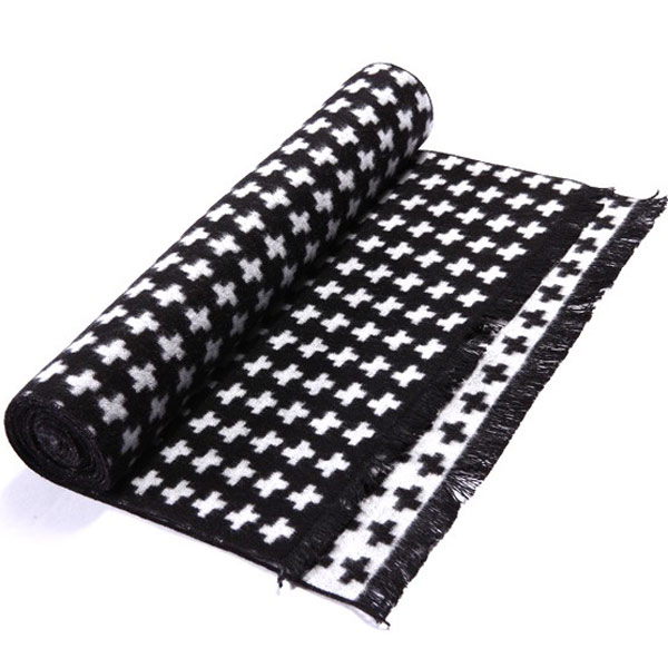 男士千鳥格圍巾 男士千鳥格圍巾