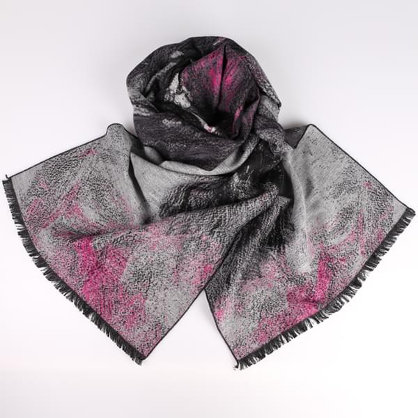 油畫藝術(shù)提花圍巾 油畫藝術(shù)提花圍巾