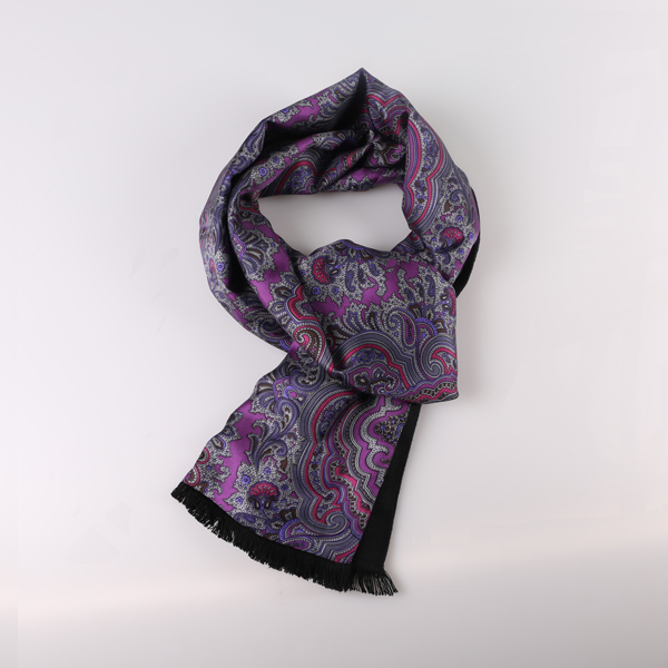 藏式印花絲巾 藏式印花絲巾