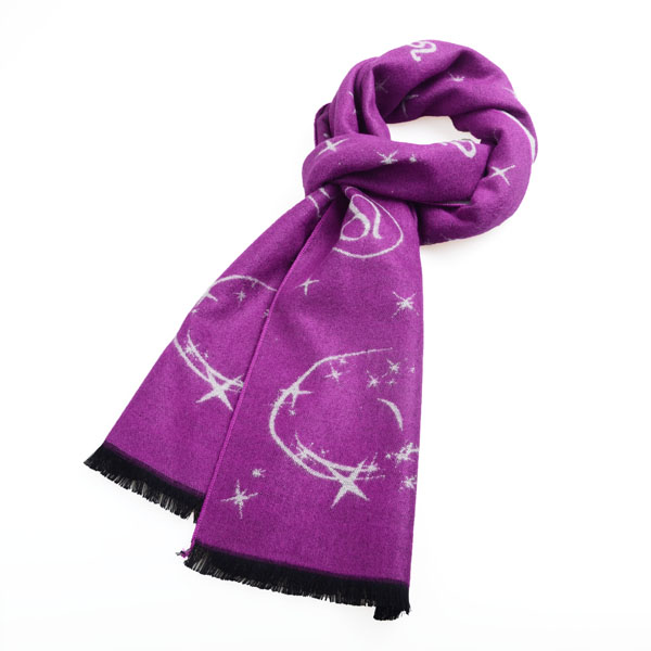 時尚提花星座圍巾 時尚提花星座圍巾