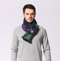 油畫藝術(shù)圍巾