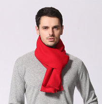 男女士紅色圍巾