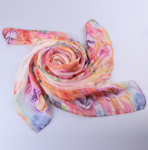 新款長(zhǎng)絲巾防曬絲巾真絲絲巾 絲巾批發(fā)